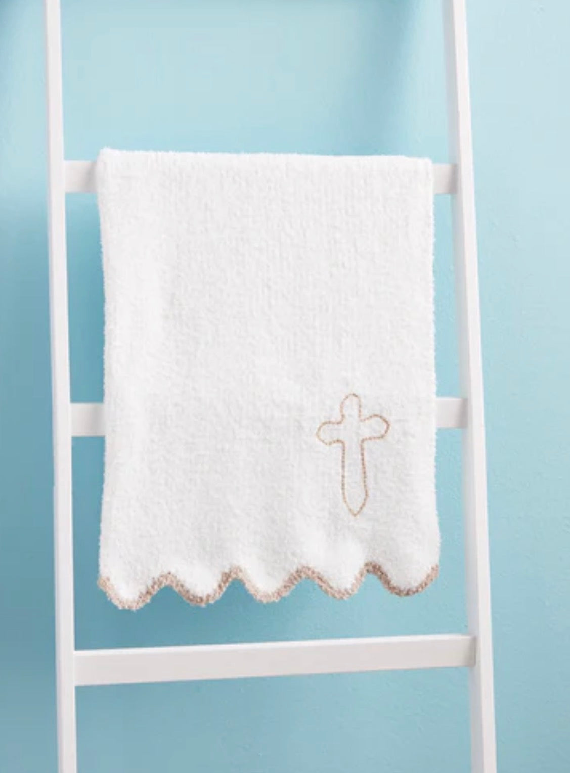 Cross Chenille Blanket