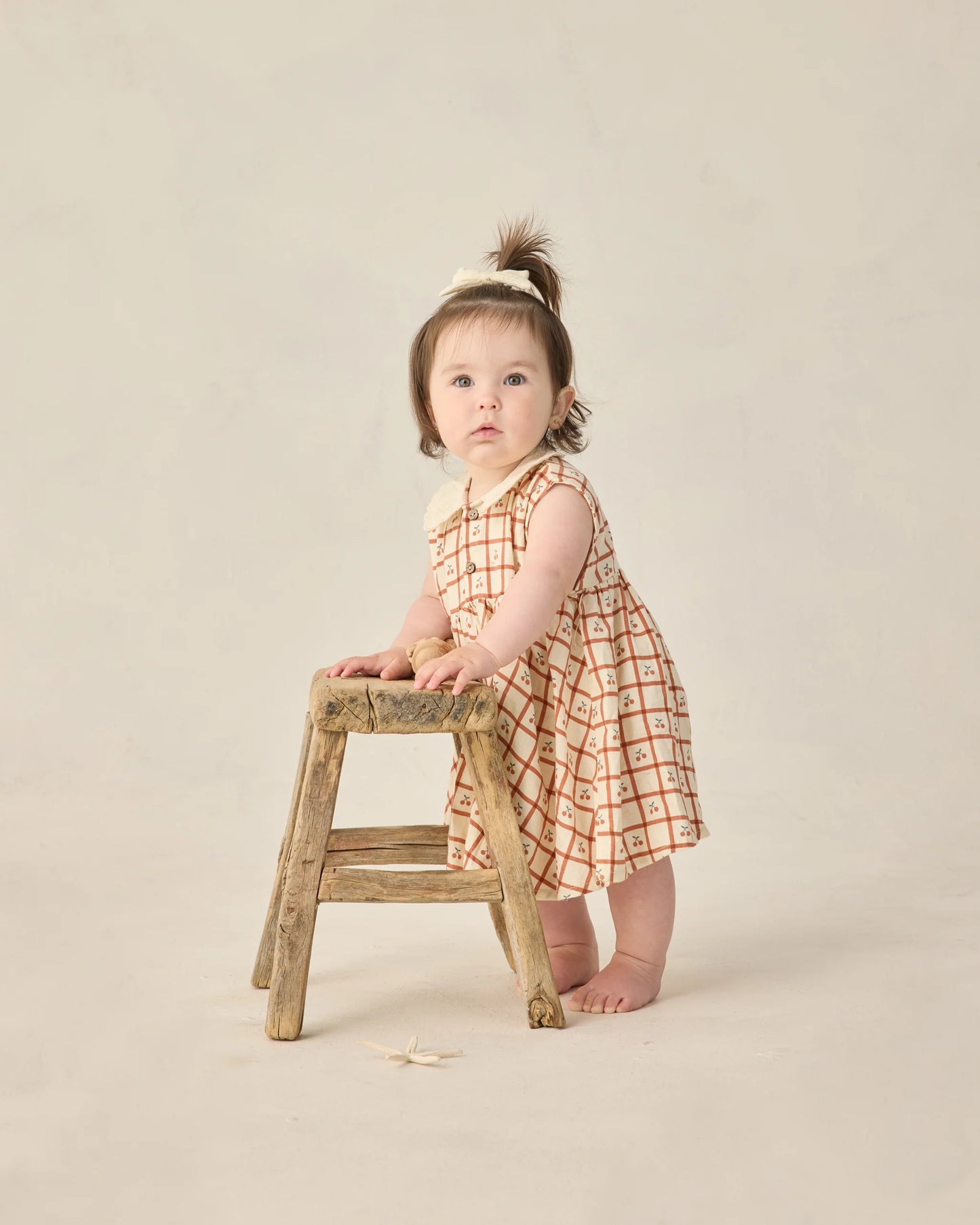 Cherry Check Dress