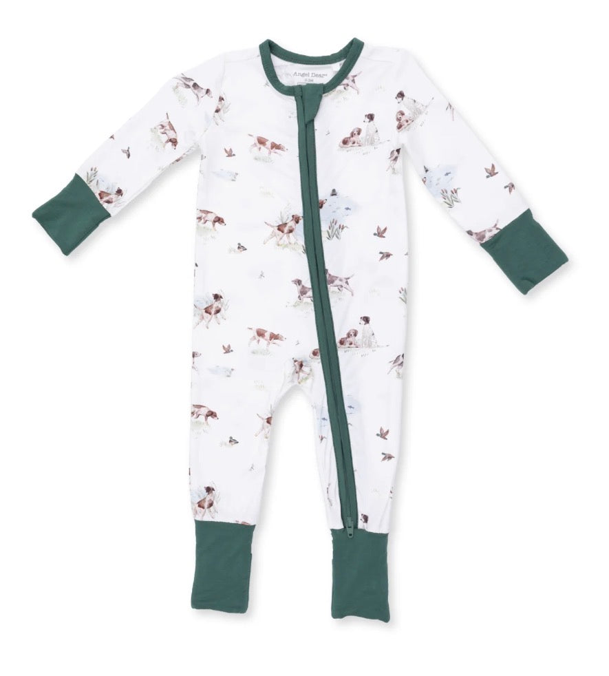 Pointer Pups And Duck Buddies Convertible Romper