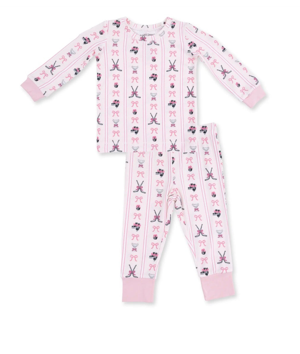 Long Sleeve Loungwear Bowtiful Hockey
