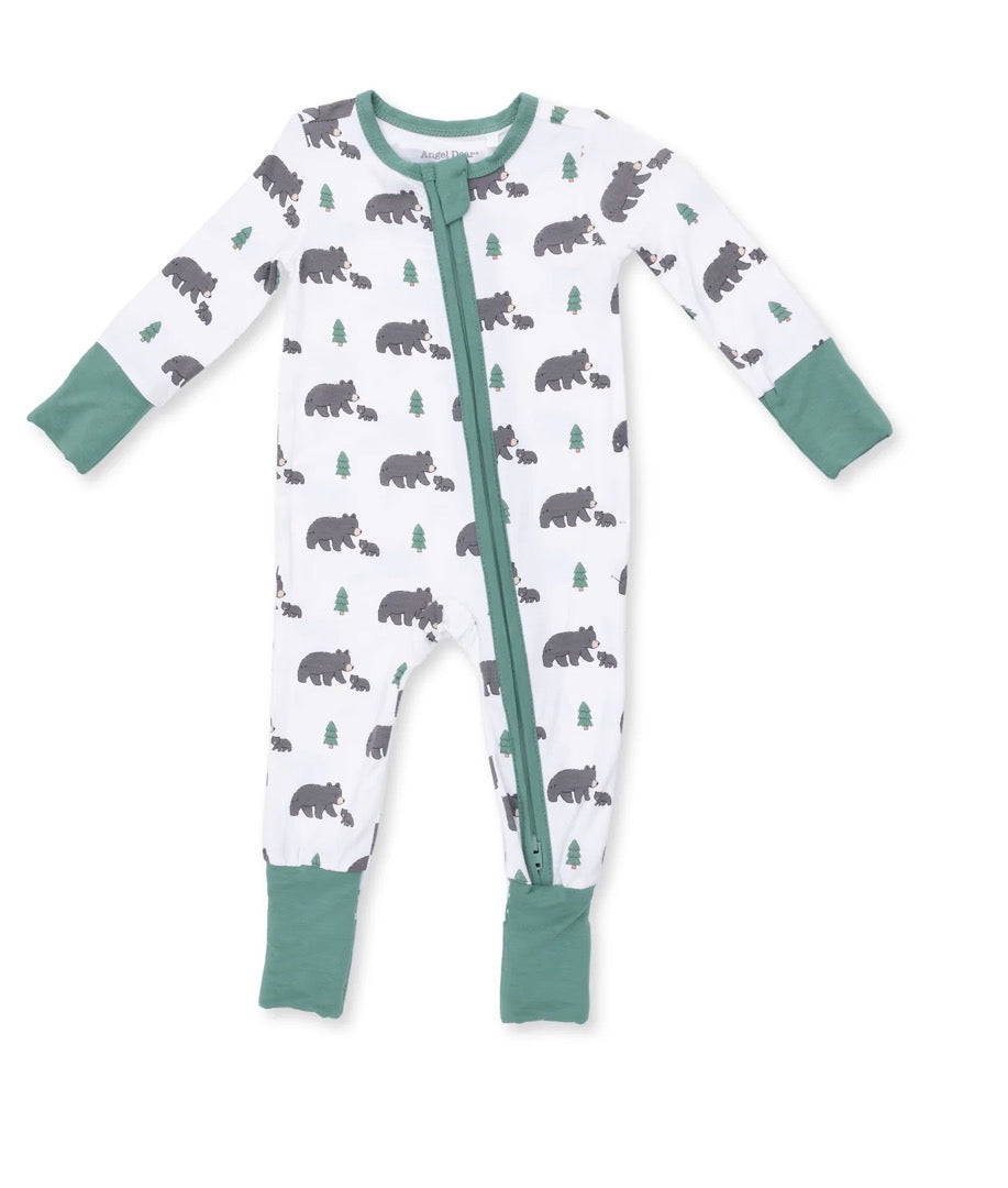 Black Bears Convertible Romper