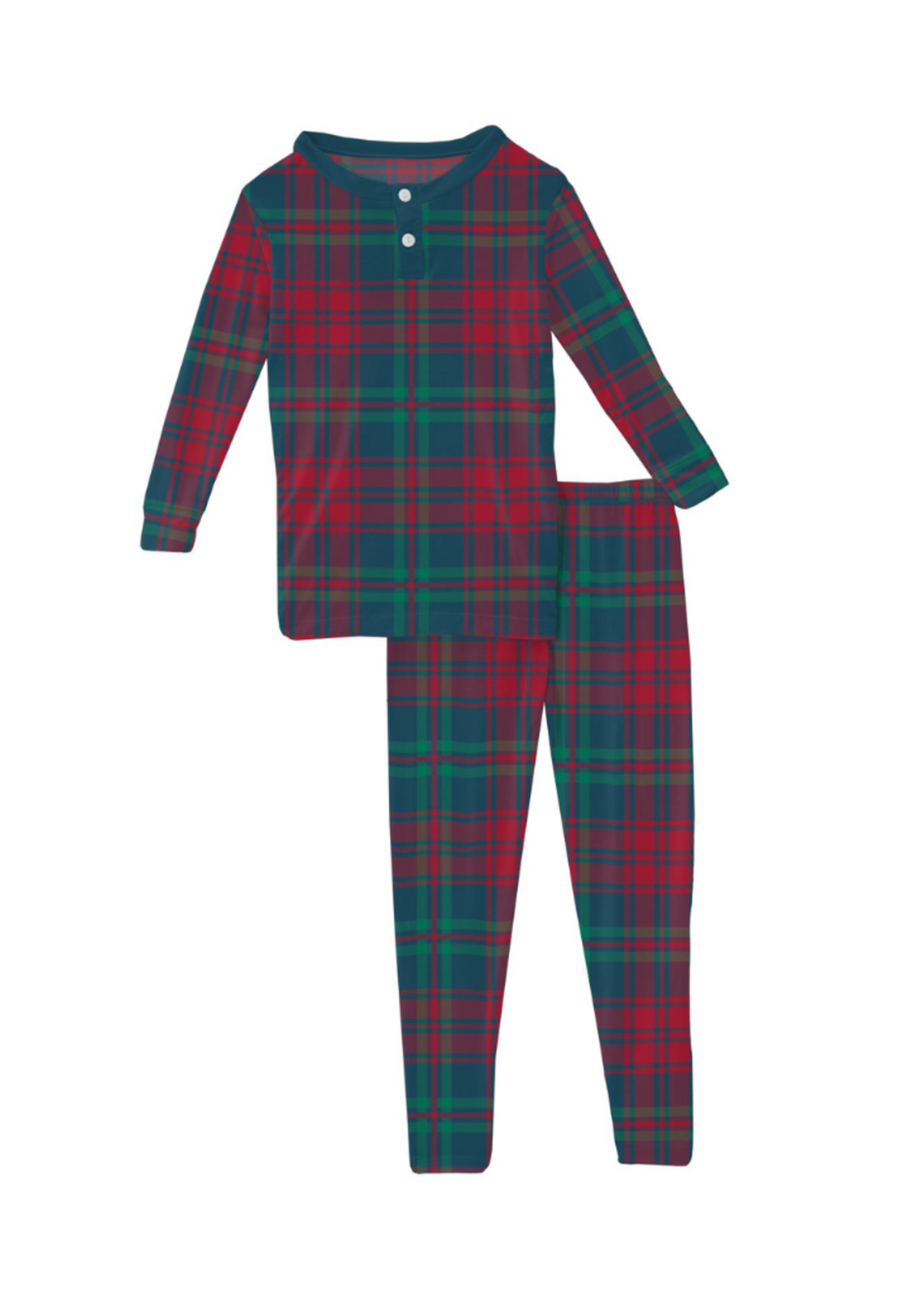 Print Long Sleeve Pajama Set