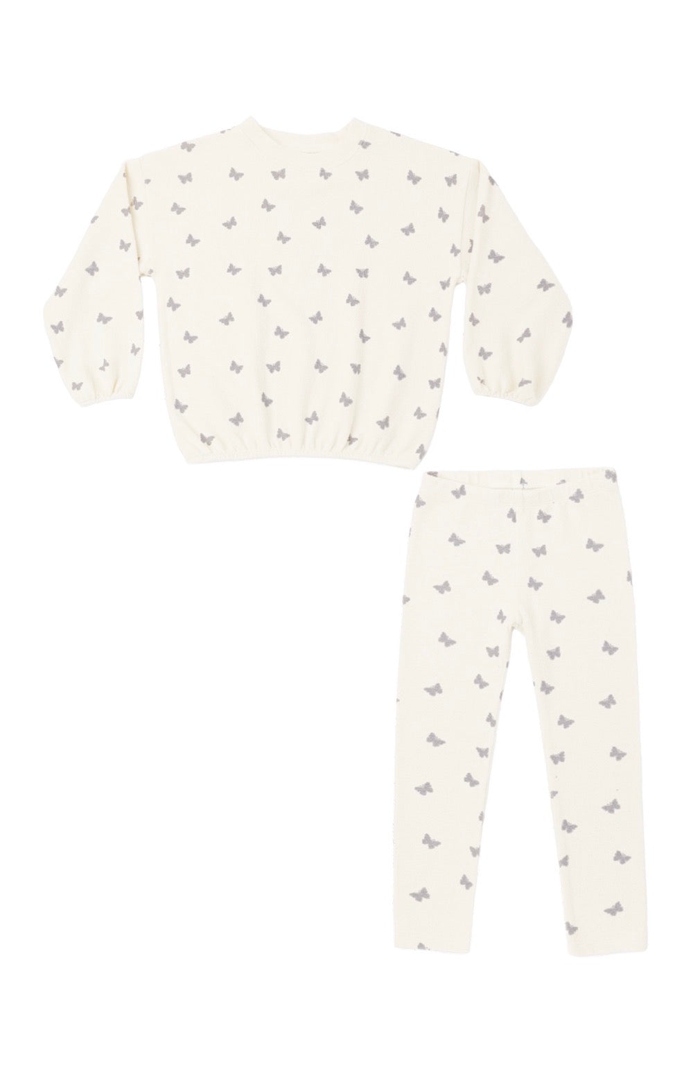 Sponges Knit Set Butterfly ditsy
