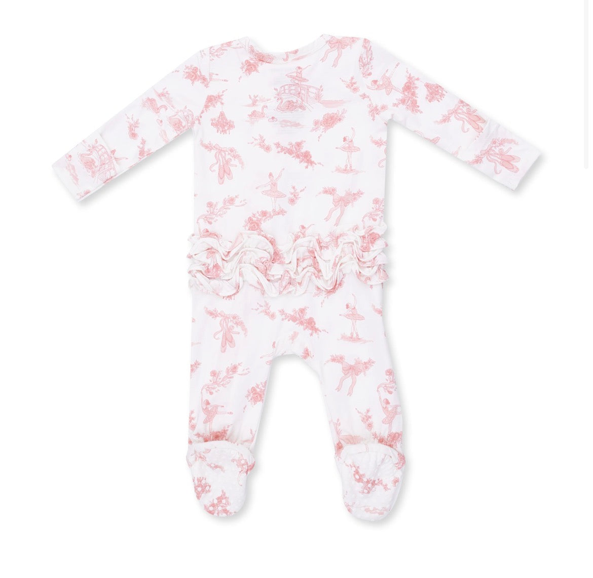Ballet Toile Footie Ruffle