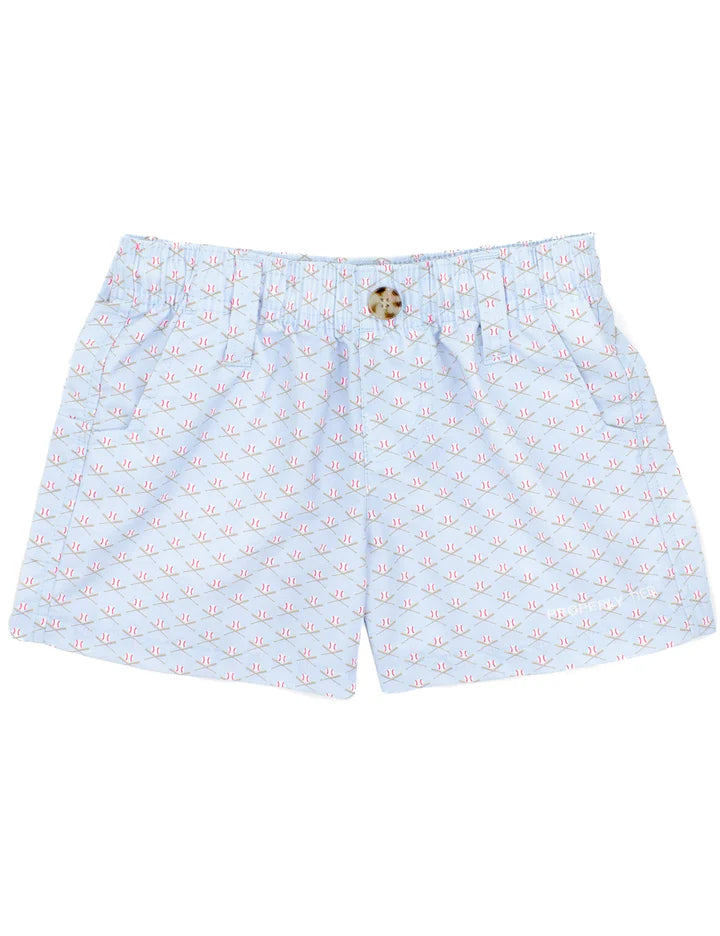 Baseball Shield Baby Mallard Shorts