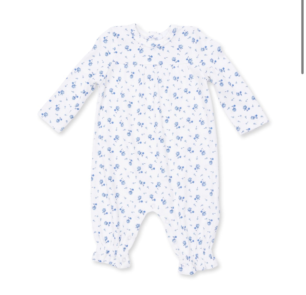 Cuffed Sleeve Romper Joli Rosette