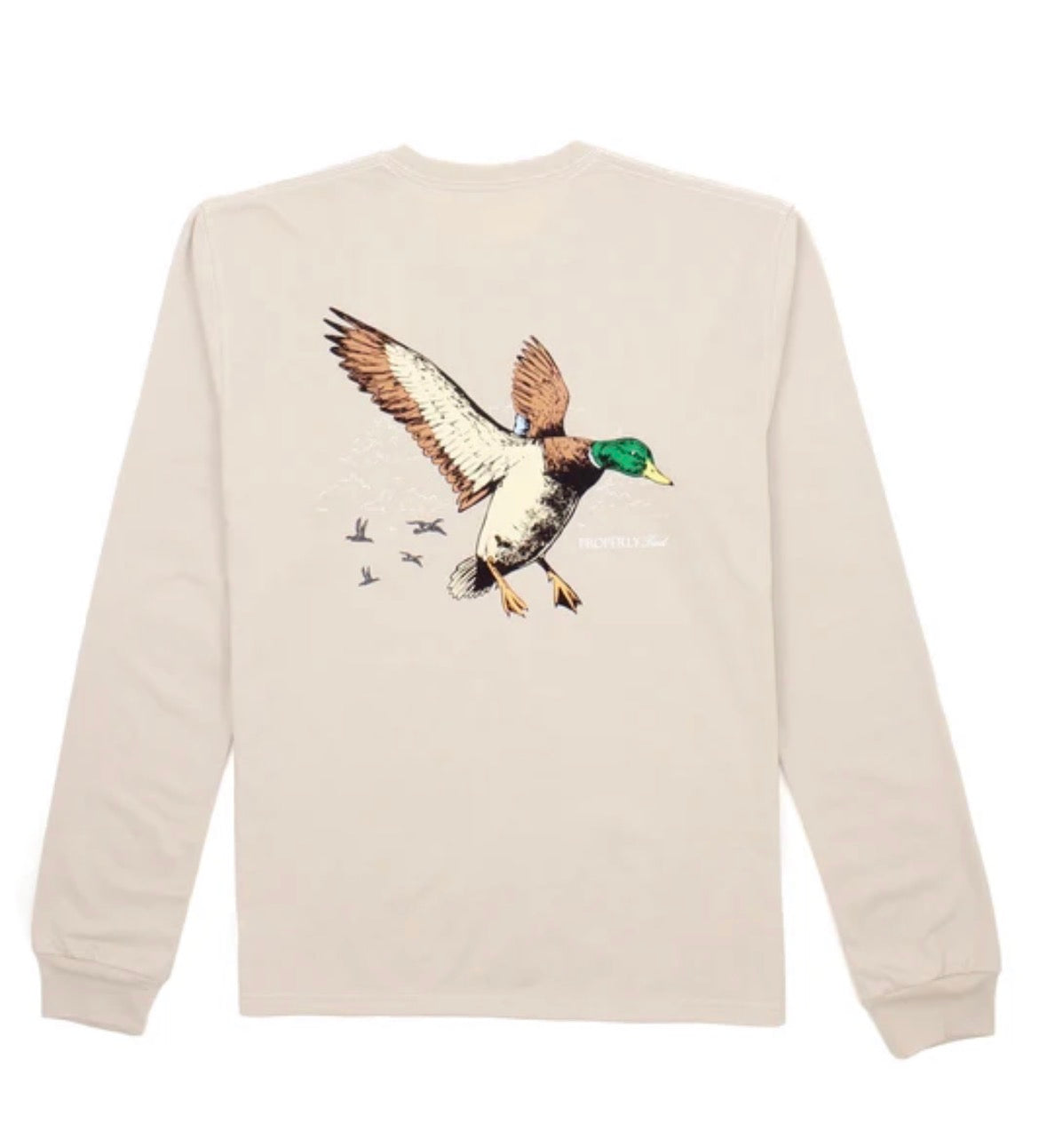 Baby Mallard Flight LS Linen