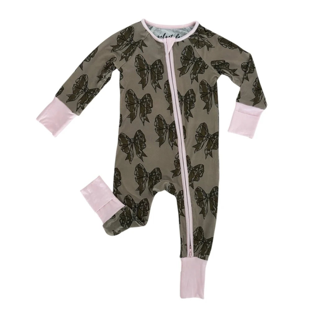 Mossy Oak Original Bottomland Zipper Pajama