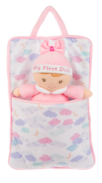 Bunting Bag My First Baby Doll