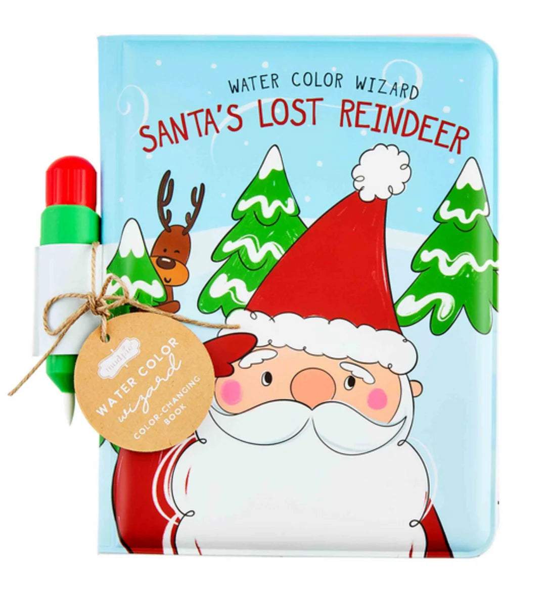 Water Color Wizard Santa’s Lost Reindeer