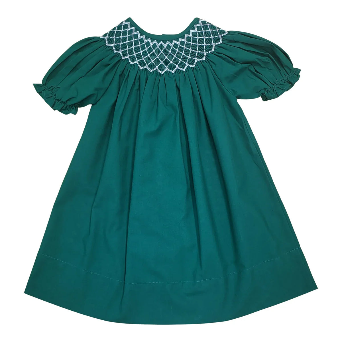 Catherine Hunter Green dress