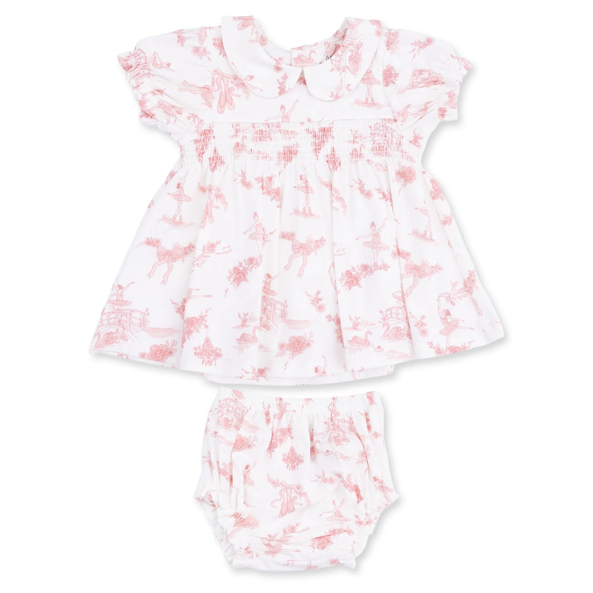Ballet Toile Smocked Dress