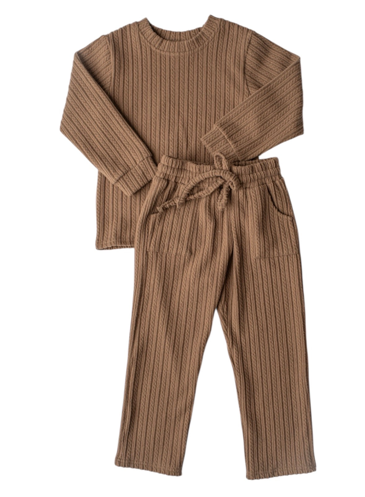 Tan Alexa Two Piece Set
