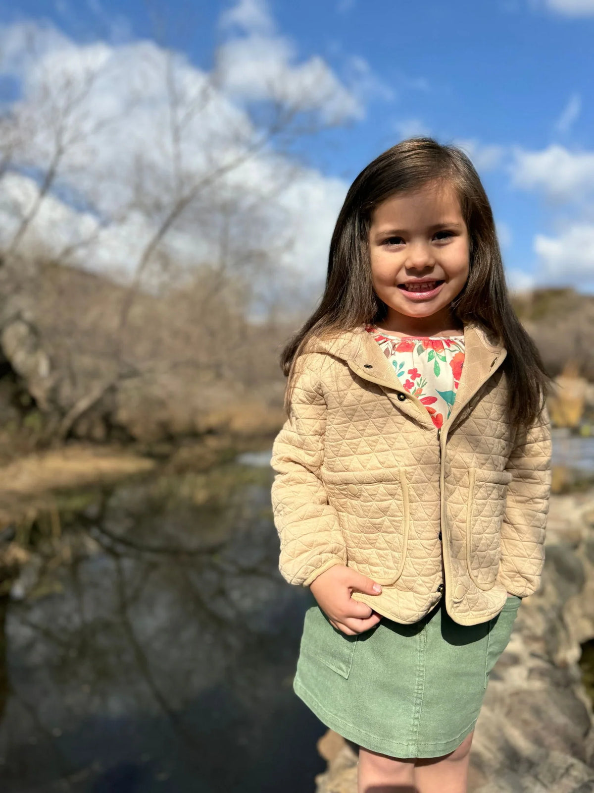 JOANIE JACKET IN OATMEAL