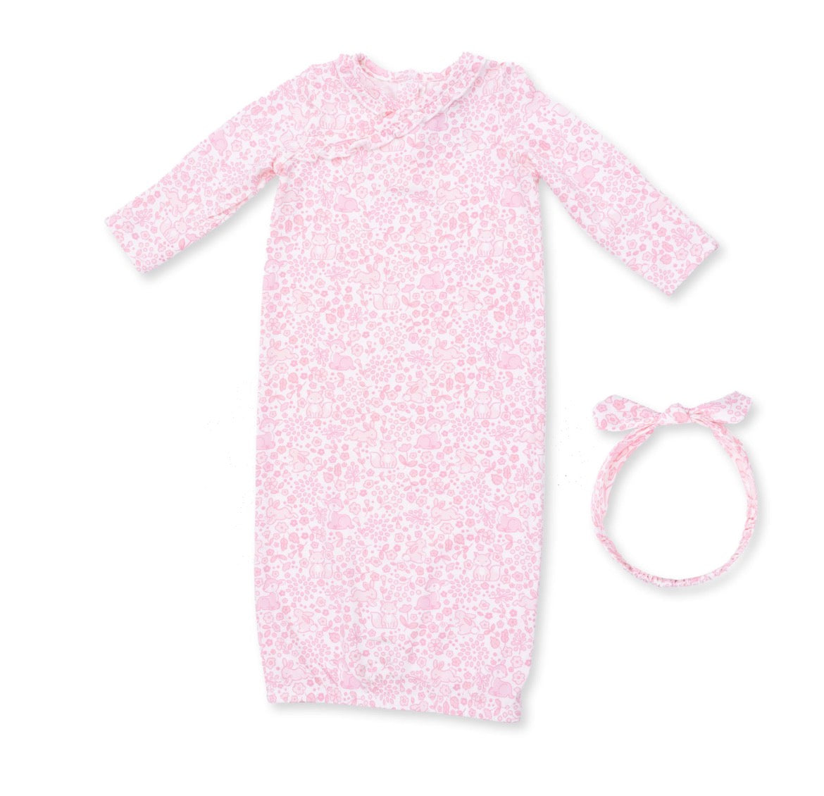 Woodland gown with headband