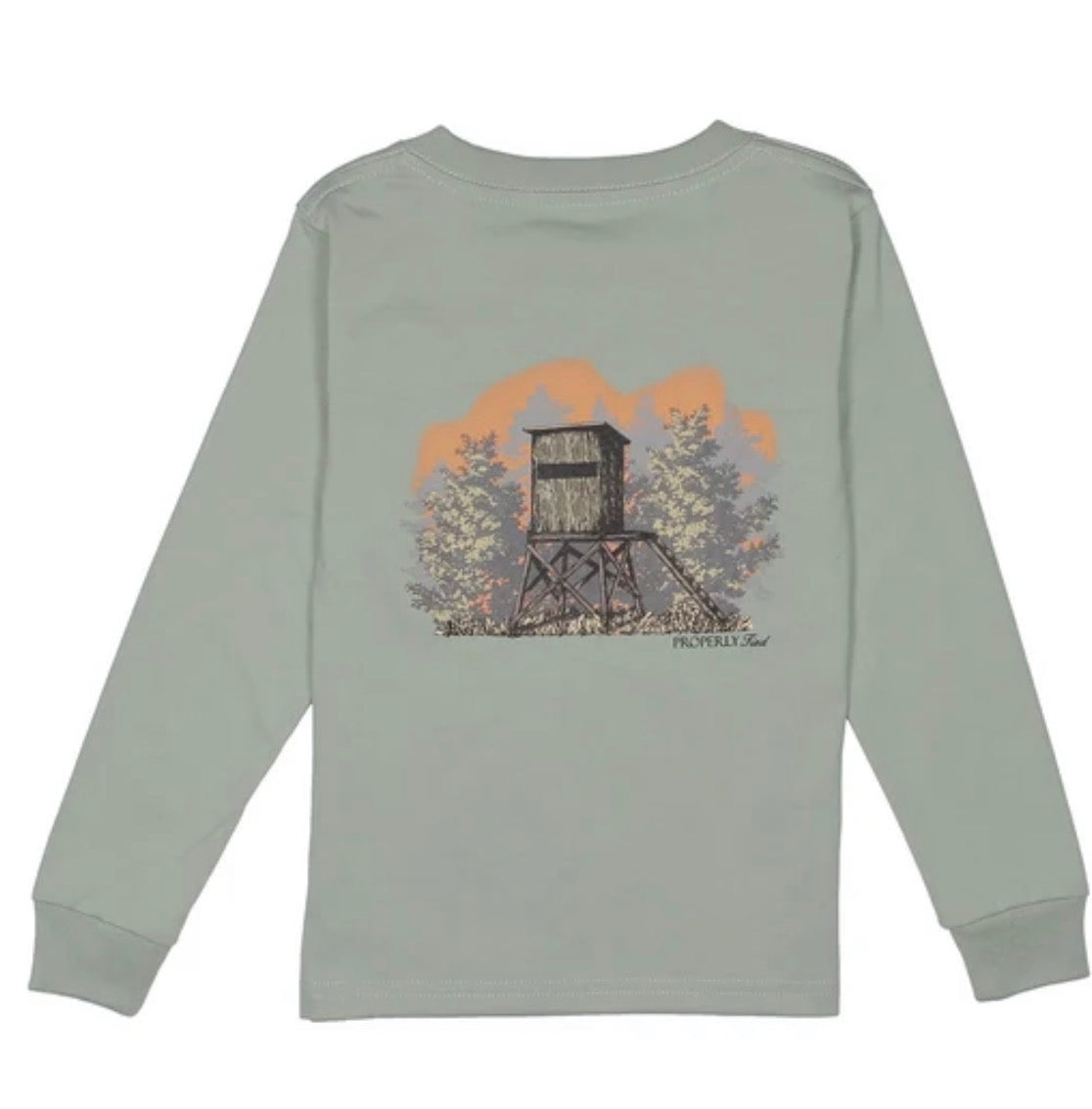 Boys mossy oak deer Long Sleeve