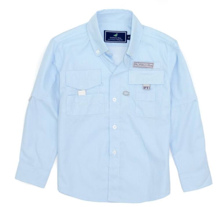 Performance Fishing Shirt Aqua