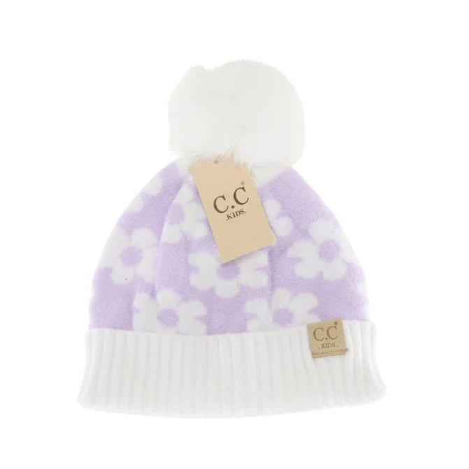 Lavender kids Beanie