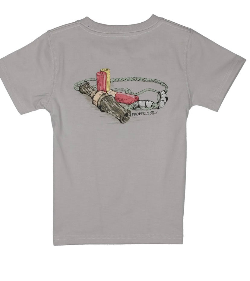 Boys Mossy Oak The Call Short Sleeve