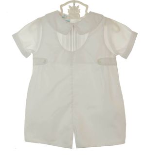 All White Dress Romper