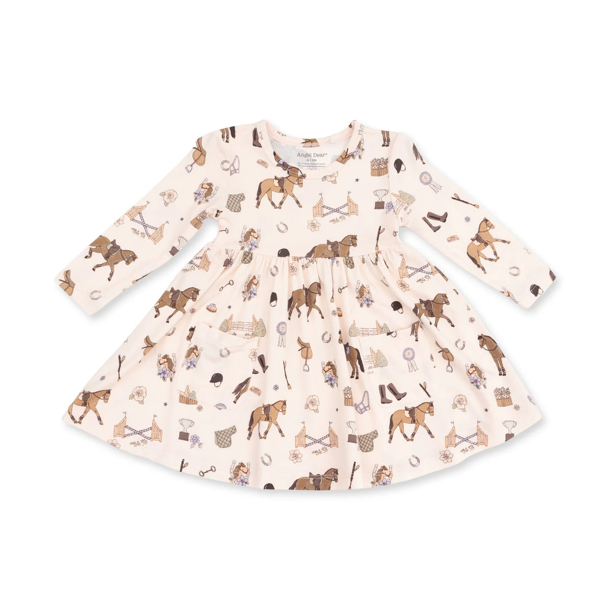 Pretty Equestrian Twirly Dress