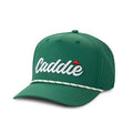 CADDIE PERFORMANCE ROPE HAT- GREEN/WHITE
