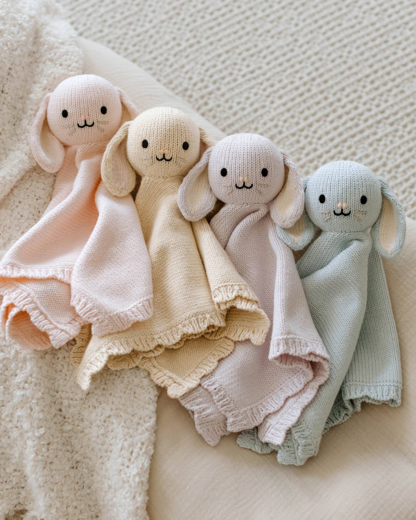 Baby bunny lovey (blush)