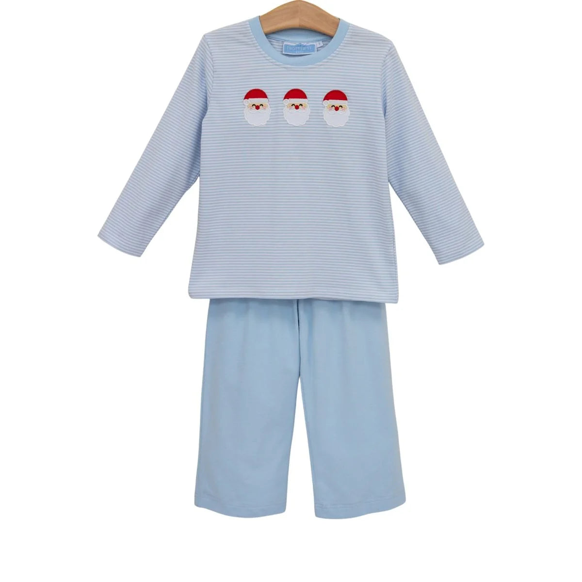 Santa trio Pant Set Blue