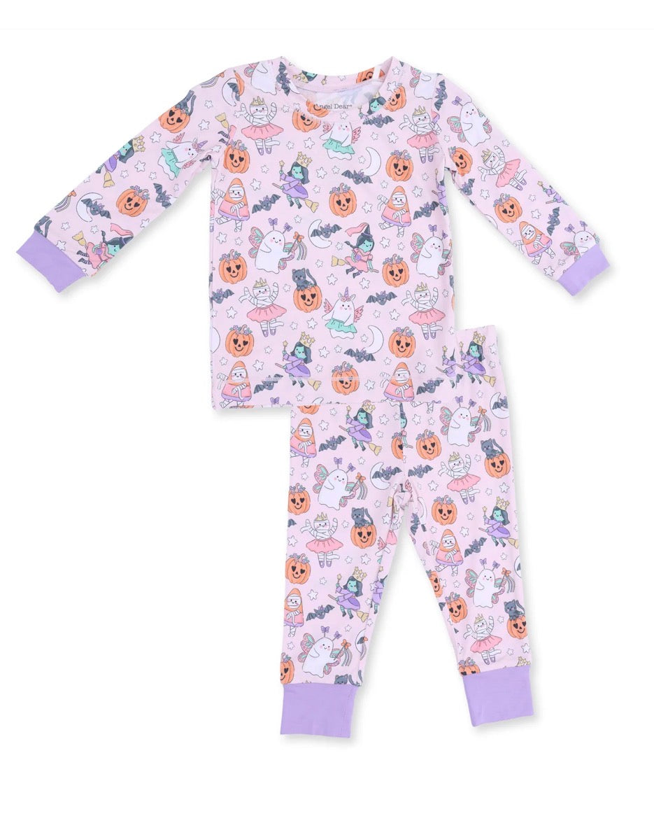 Long Sleeve Loungwear Halloween Set