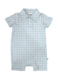 Gingham Polo Romper