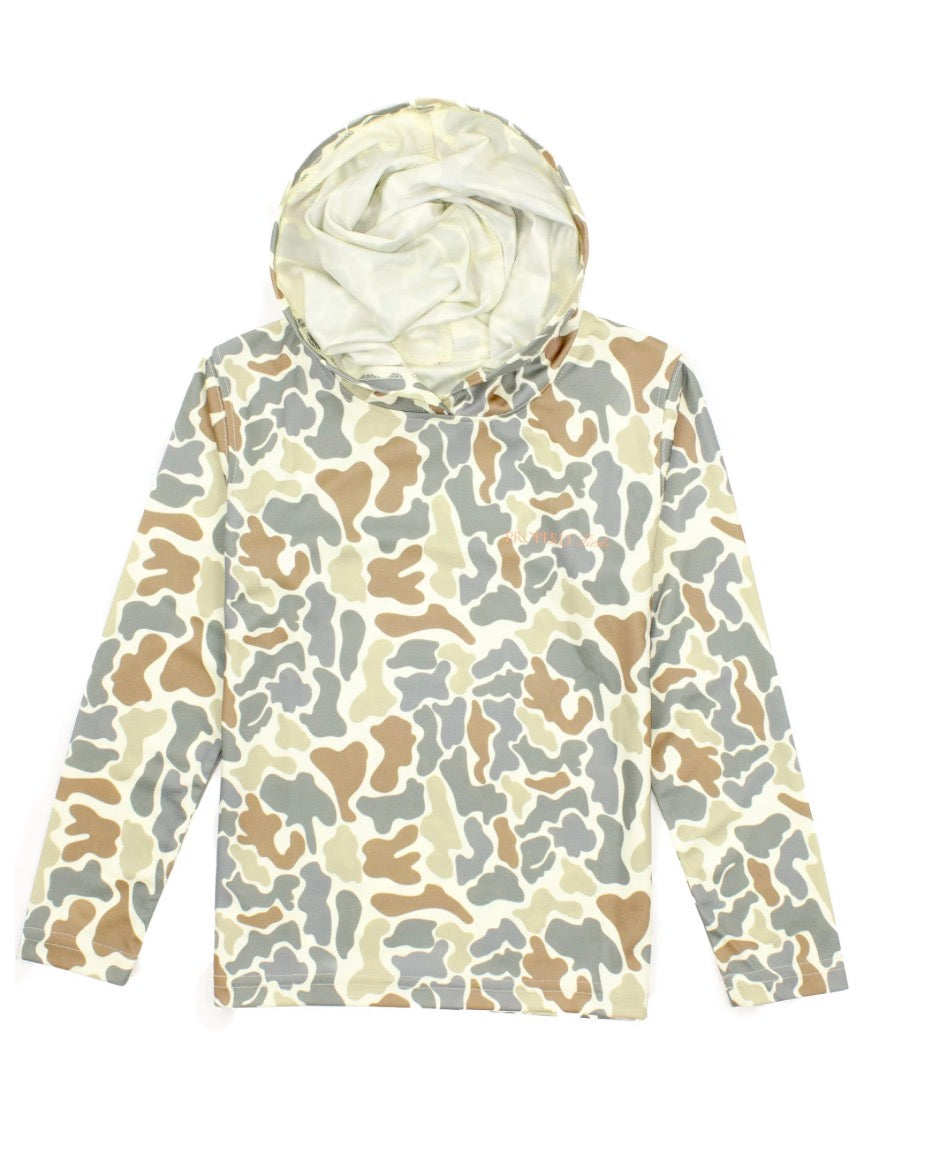 Boys Sportsman Performance Hoodie Field Camo