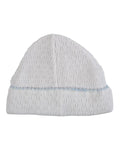 White Hat with Blue Lining