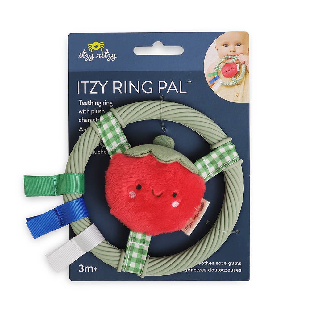 *NEW* Itzy Ring Pal™ - Teething Ring with Plush Character