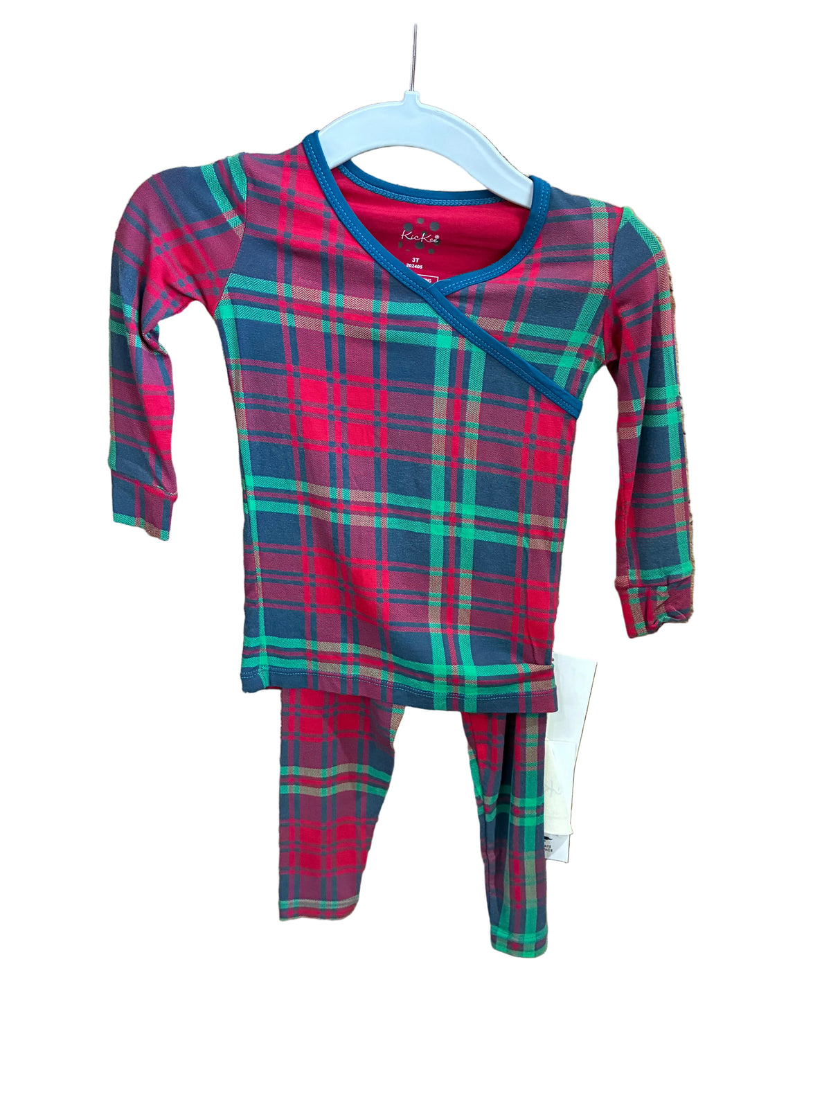 Plaid Pajama Set Girls