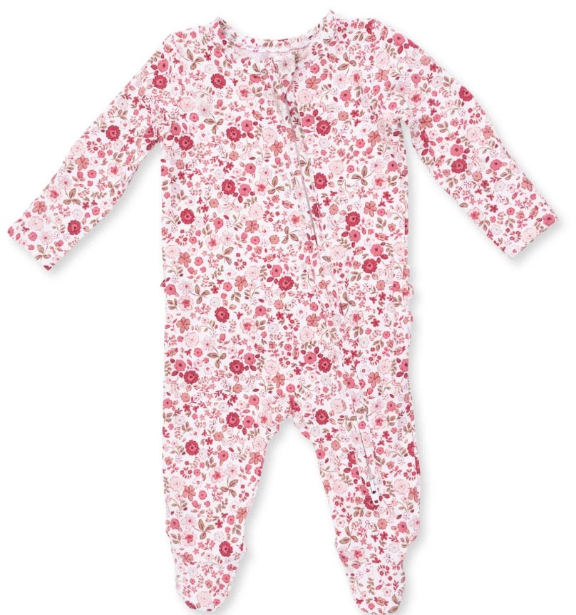 2 Way Ruffle Back Serene Floral