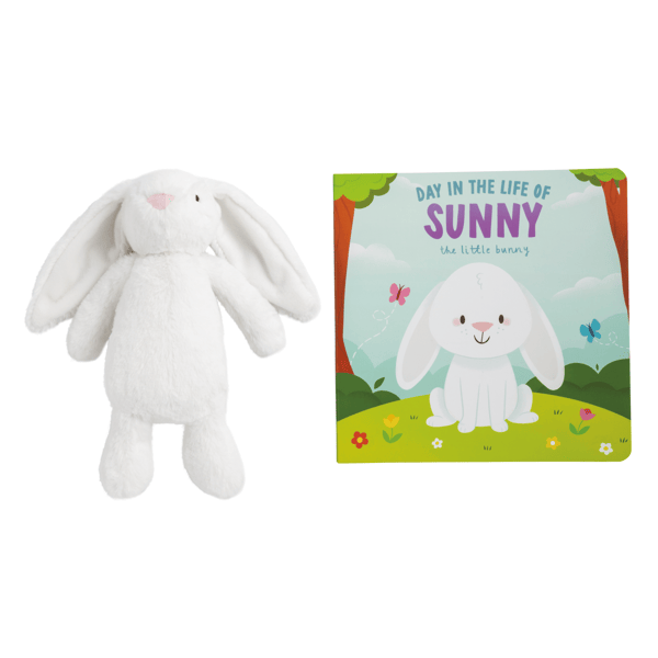 Bunny Book with Plush
