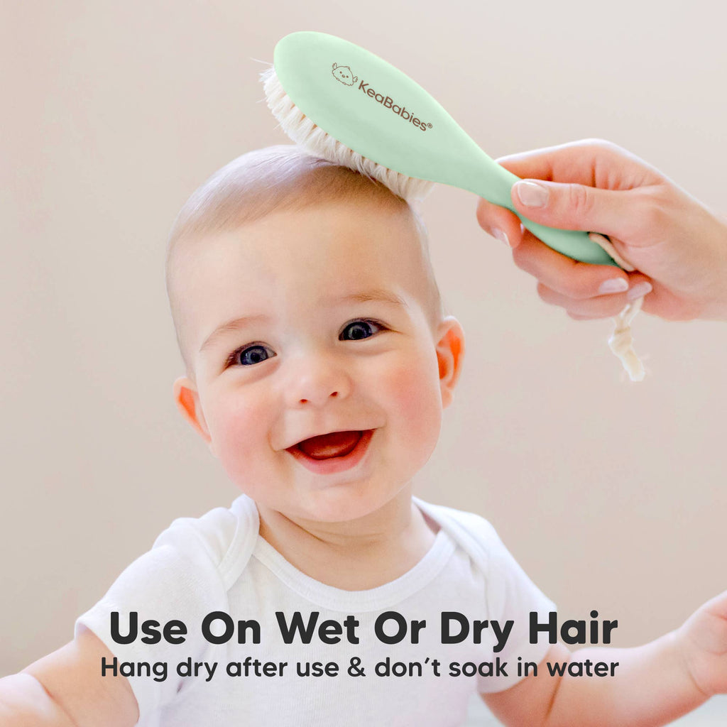 KeaBabies Baby Hair Brush