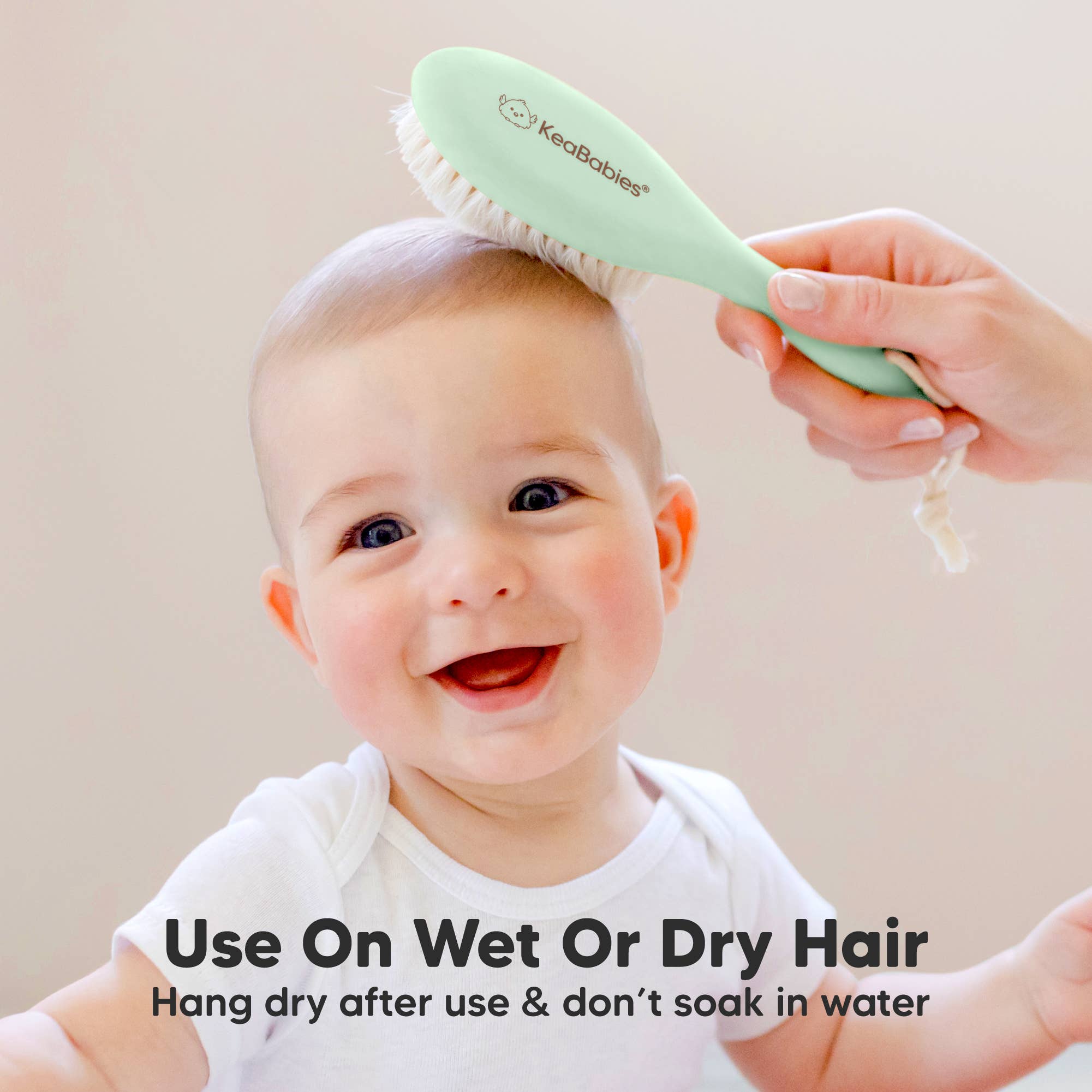 KeaBabies Baby Hair Brush