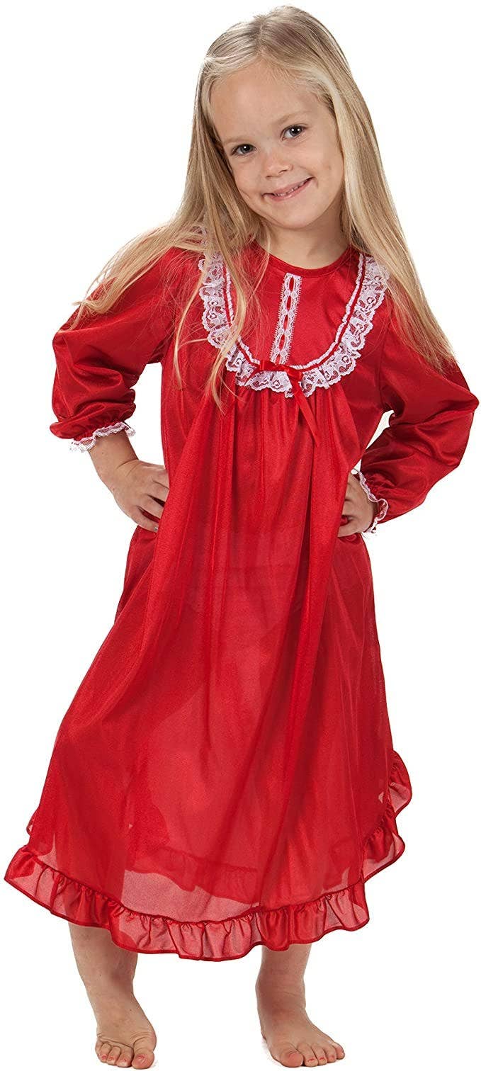 Traditional Nightgown- Long & Short Sleeve