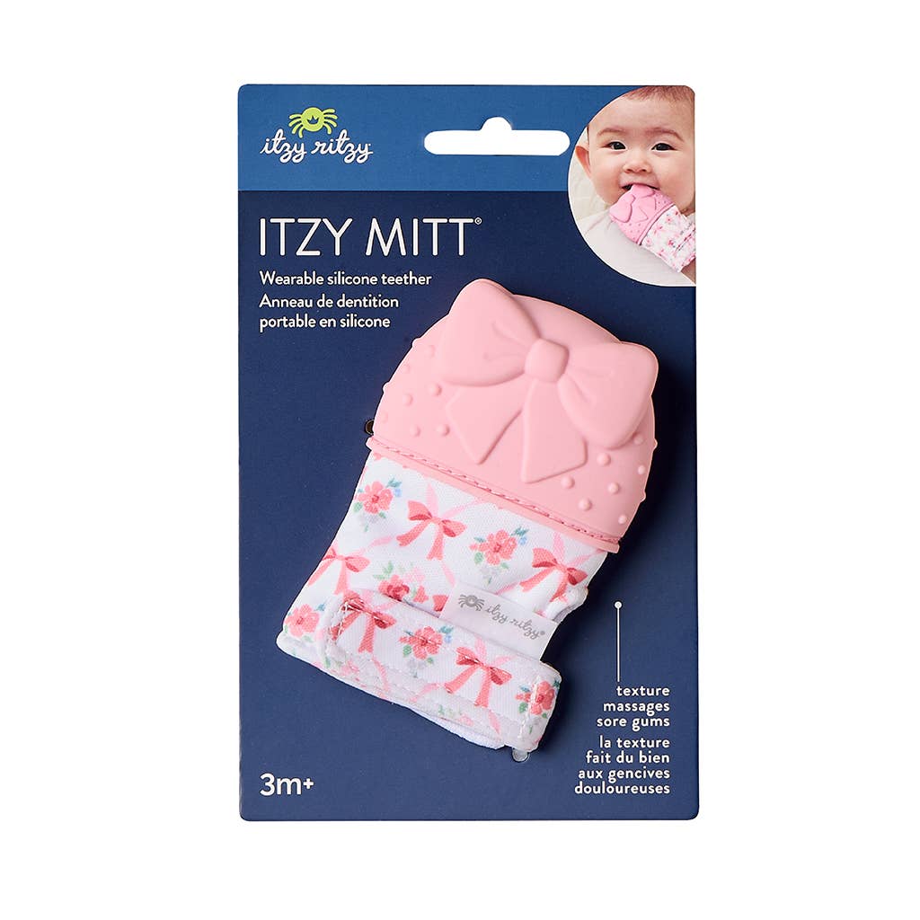 *NEW OPTIONS* Itzy Mitt™ Silicone Teething Mitts: Cactus