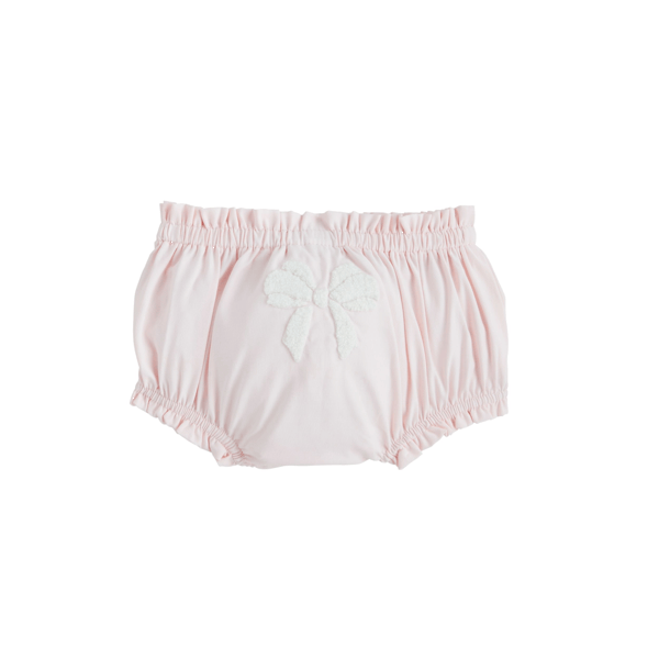 Boucle Bow Diaper Cover