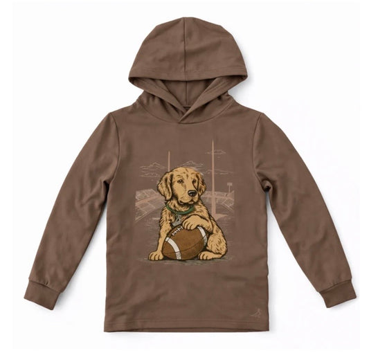 CoolShade mack performance hoodie || friday night retriever (mud)