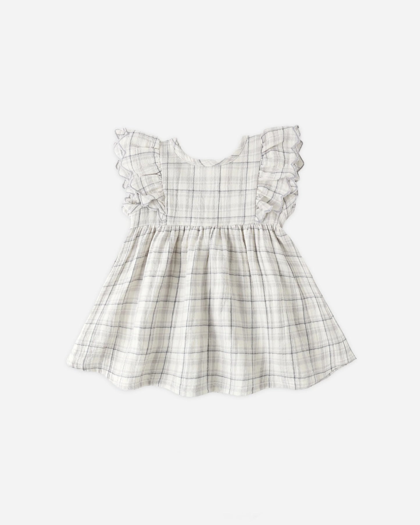 Blue Plaid Alina Dress