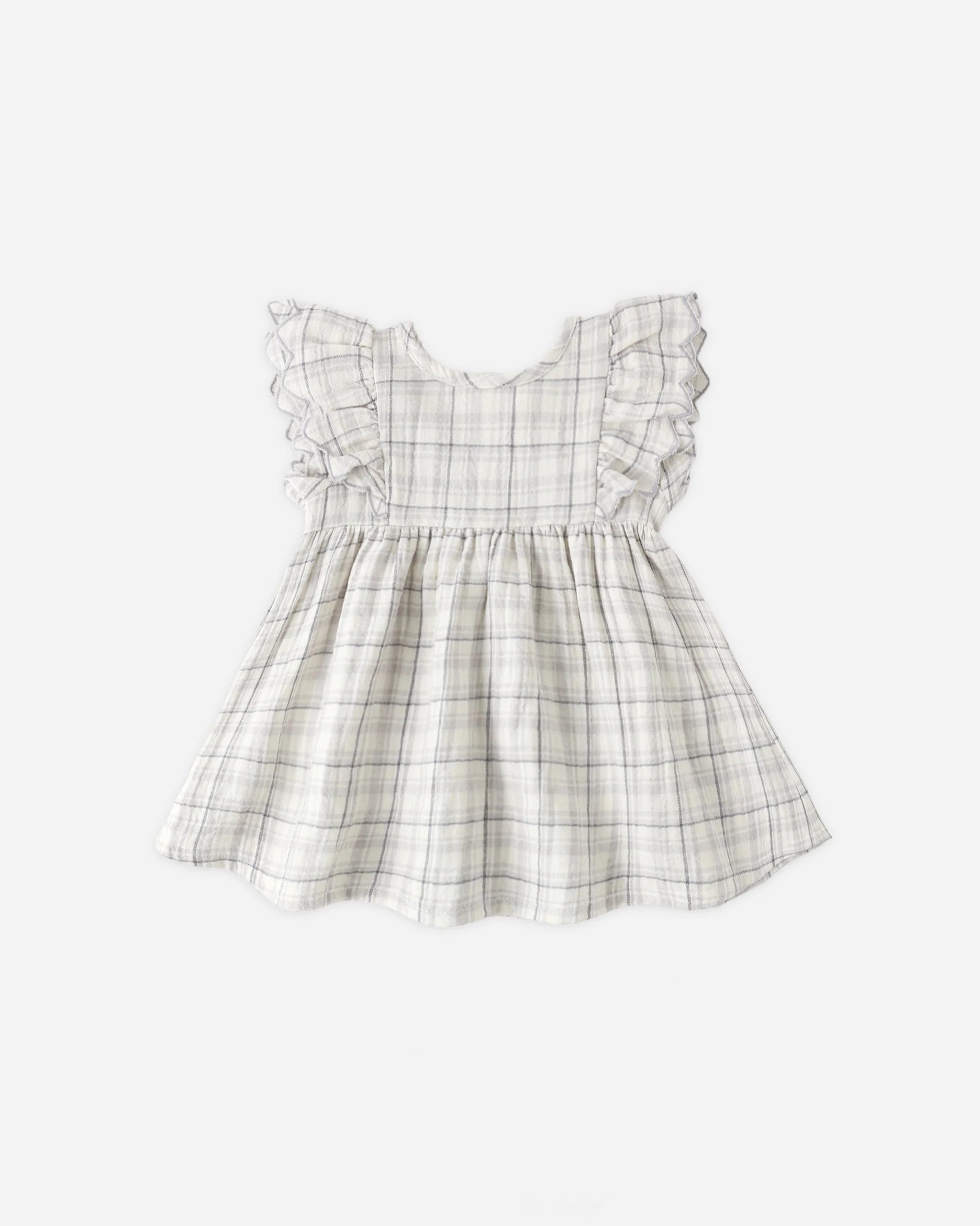 Blue Plaid Alina Dress