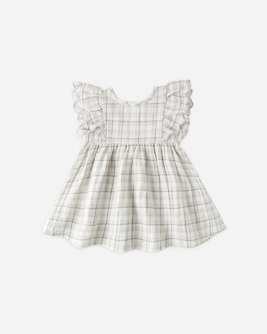 Blue Plaid Alina Dress