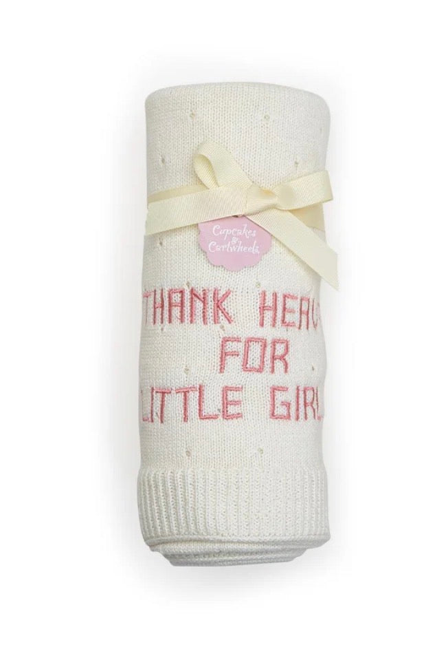 Thank Heaven For little Girls Blanket