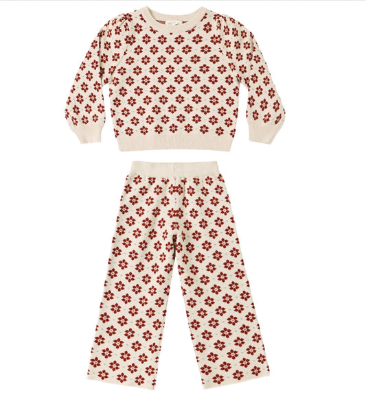 Jacquard Knit Set