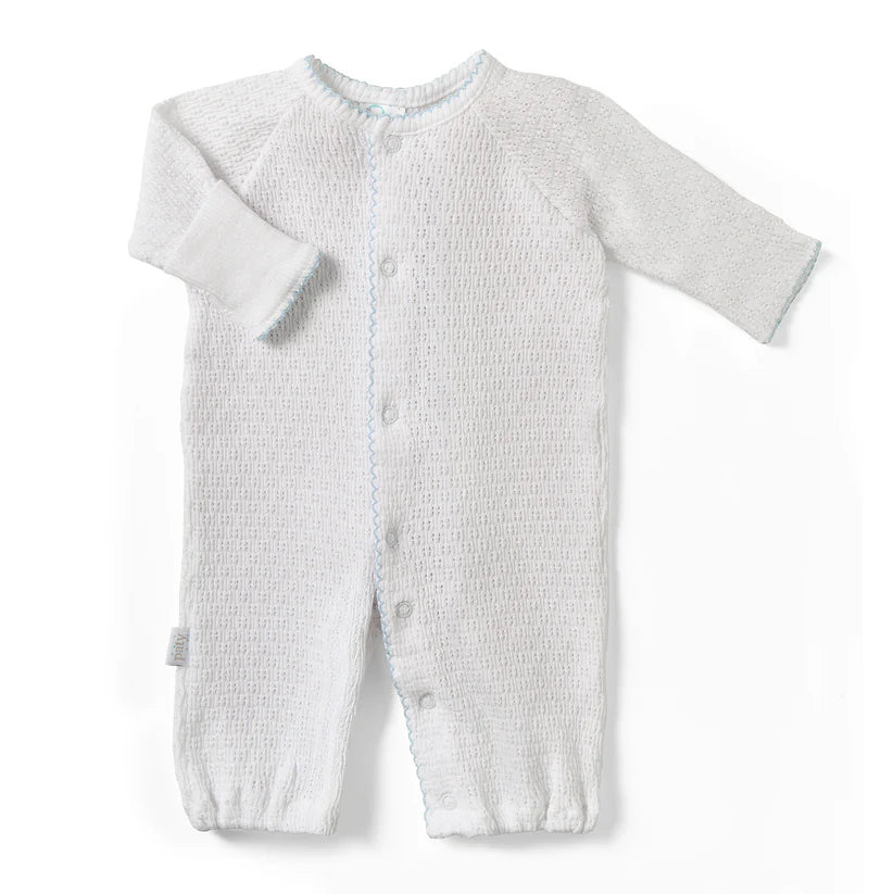 White with Blue Trim Paty Knit Converter