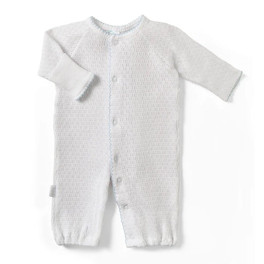 White with Blue Trim Paty Knit Converter