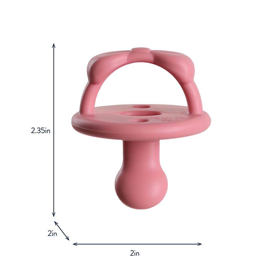 Sweetie Soother™ Orthodontic Pacifier Sets: Pink / 0-6 Months